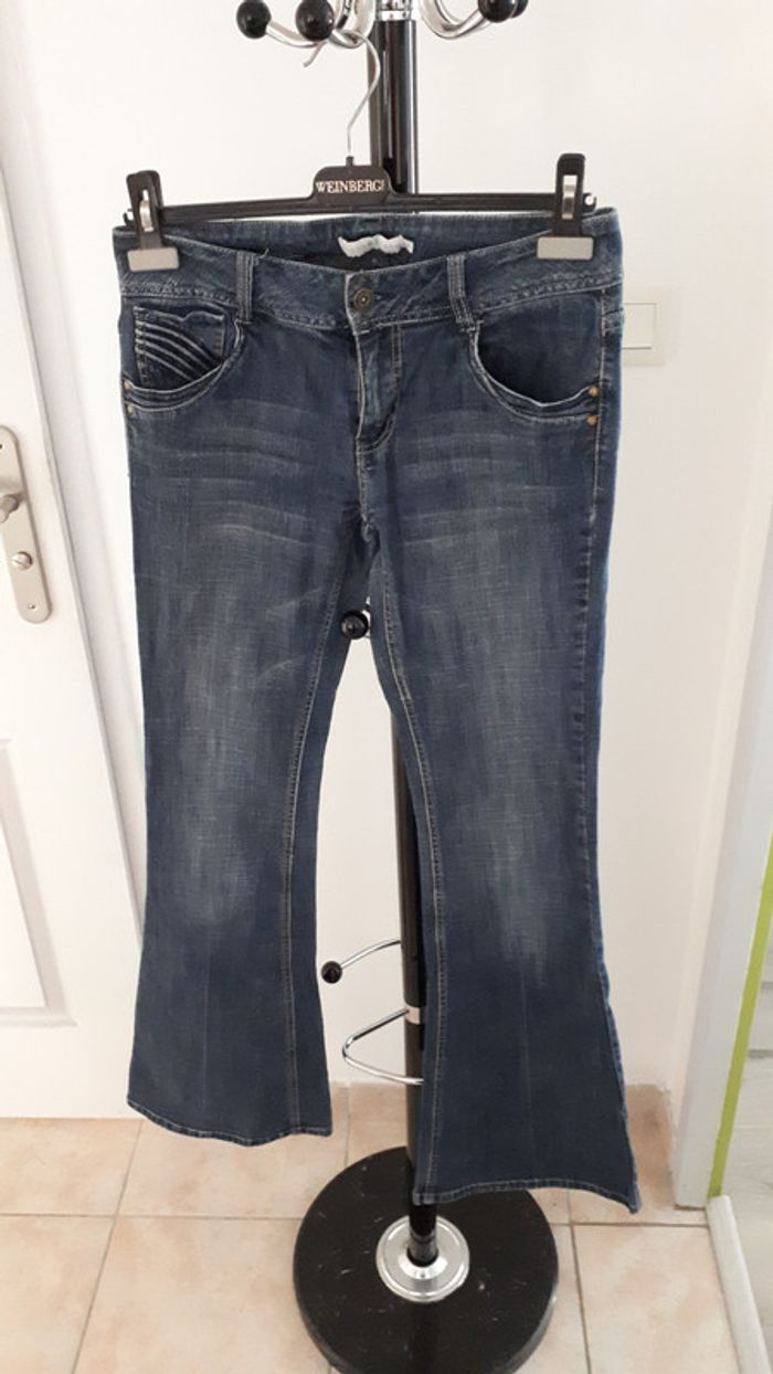 Jean bleu bootcut