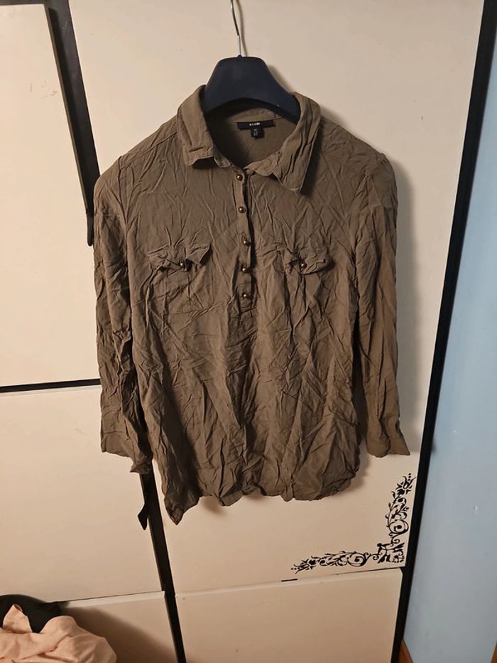 Blouse kiabi kaki