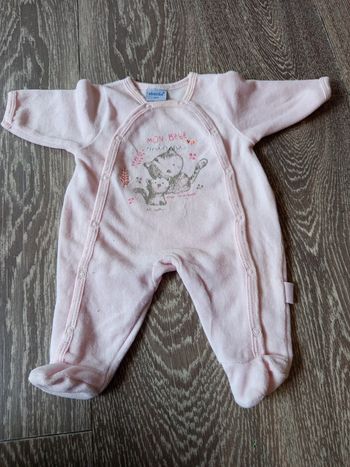 Pyjama rose naissance absorba