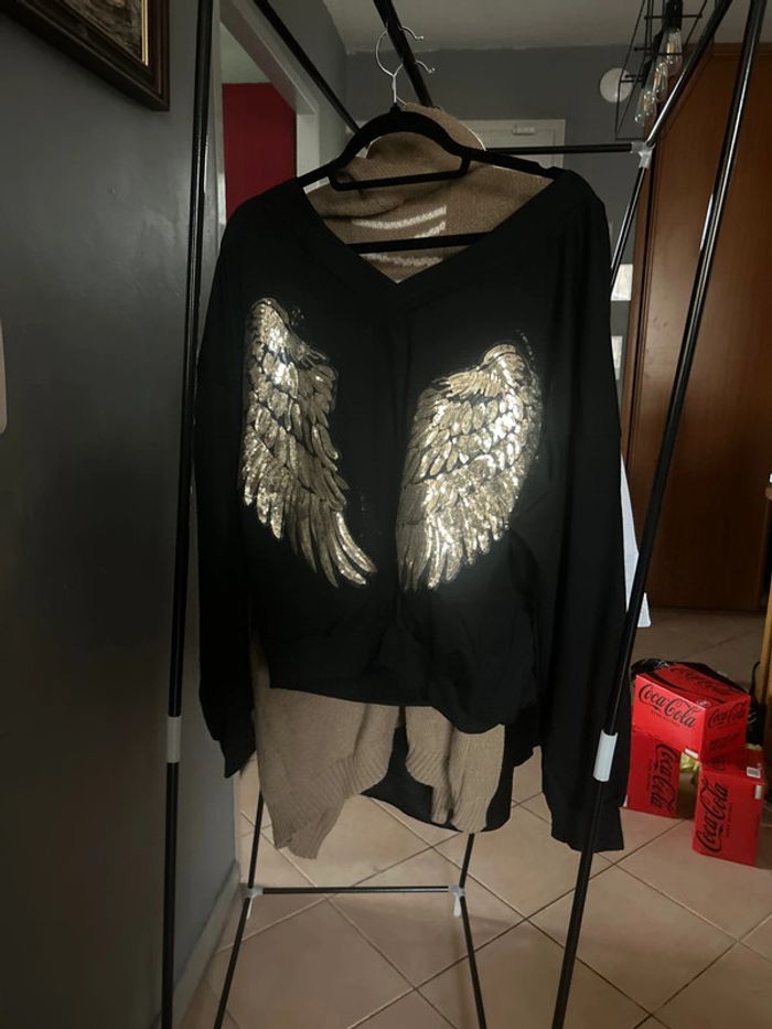 Pull Shein ailes - photo numéro 2