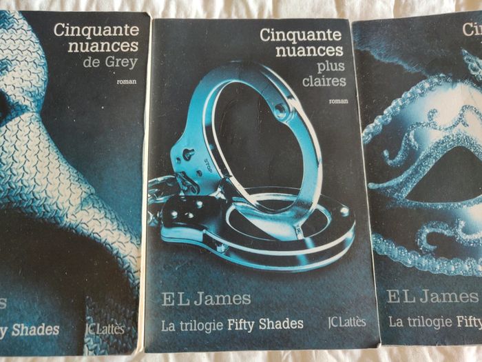 Série des 3 livres 50 nuances de Grey - photo numéro 3