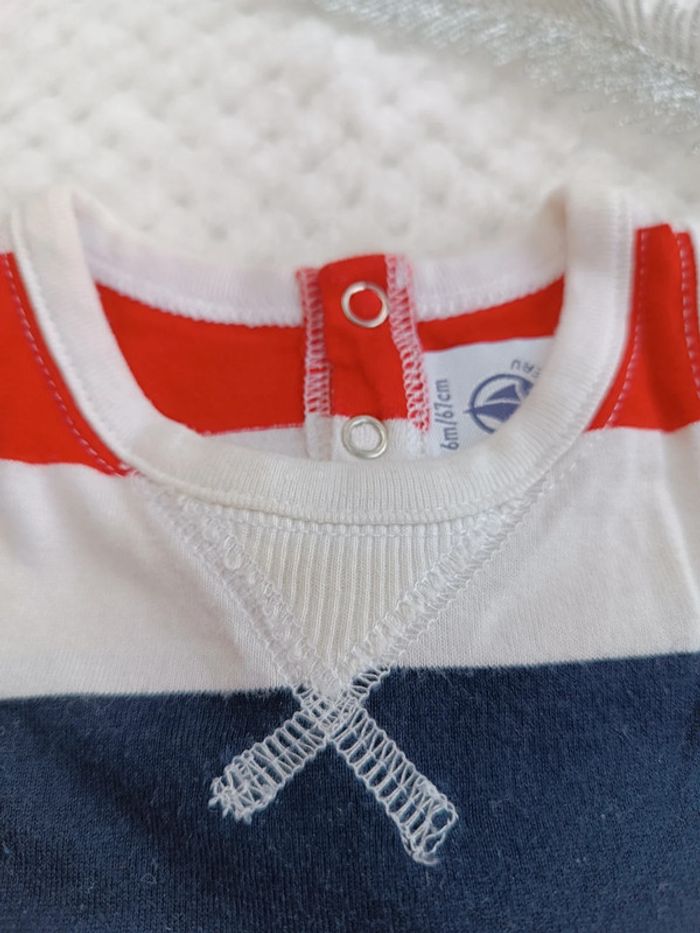 🔸Barboteuse Petit Bateau – 6 mois🔸 - photo numéro 2