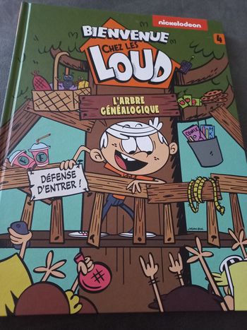 Livre bd bienvenue chez les loud tome 4
