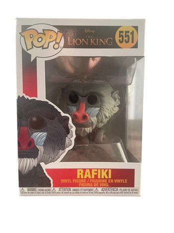 Figurine Funko Pop Disney le roi lion Rafiki N•551 neuf
