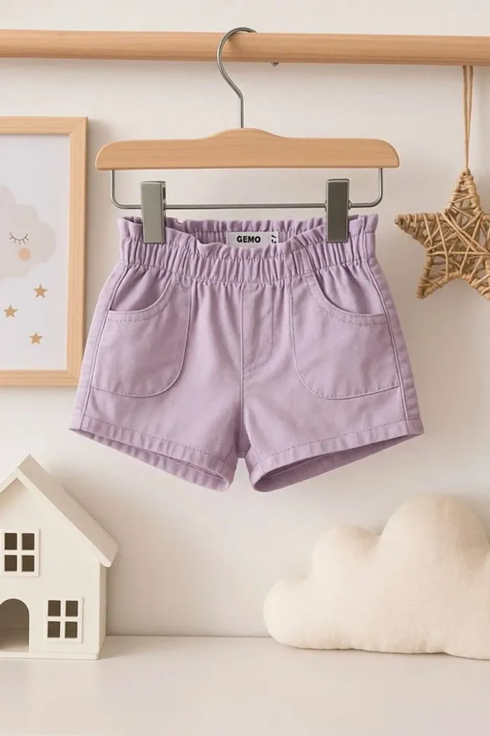 Short bébé fille violet lilas – Taille 24 mois – Gémo