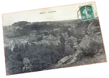Carte postale ancienne Briey (Meurthe-et-Moselle) Ville Basse