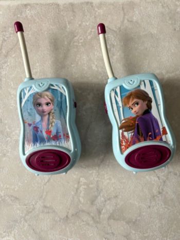 Talkie walkie reine des neiges