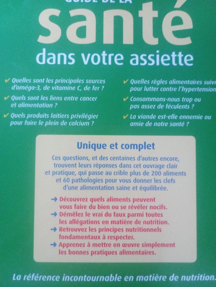 Guide de la santé dans votre assiette - photo numéro 3