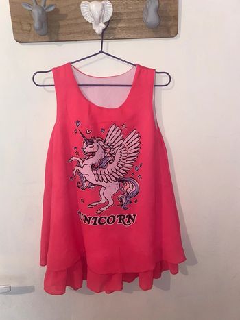 Magnifique robe licorne, 24 mois sans marque.