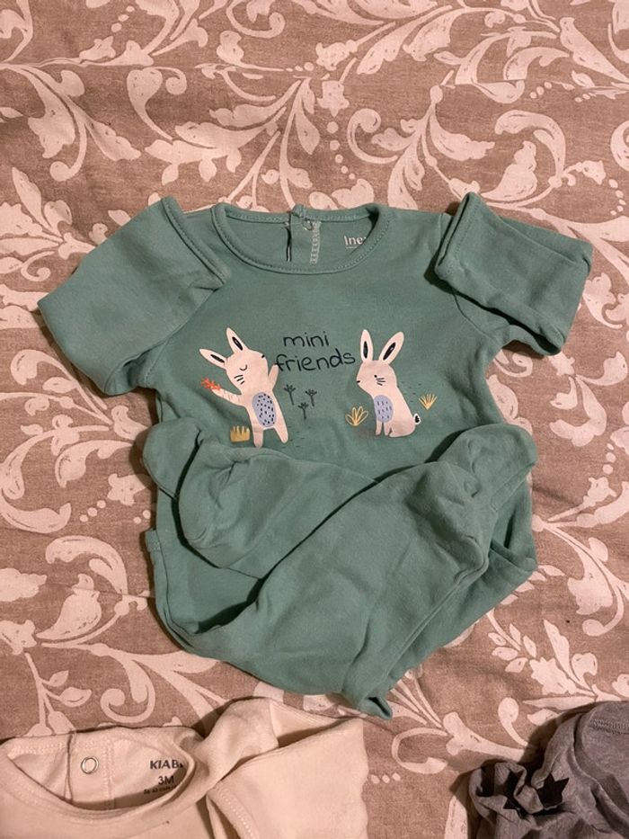 Lot 5 pyjamas 3 mois - photo numéro 11