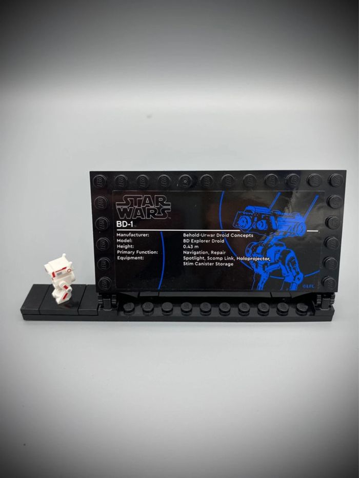 LEGO Star Wars 75335 - BD-1 - Complet avec boîte et notice - photo numéro 8