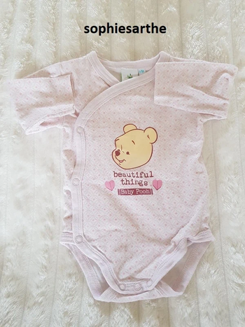 Bodies fille 1/3 mois Disney winnie l'ourson