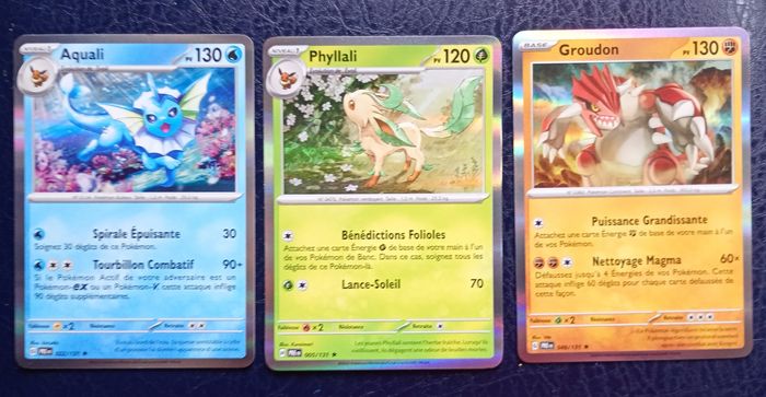 Lot de 52 cartes Pokémon Évolutions Prismatiques Master/Pokéb/Rev/co Fr