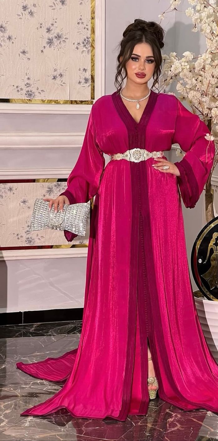Caftan organza tendance
