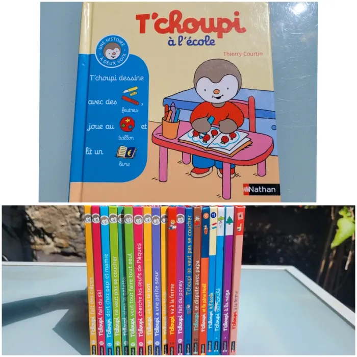 T’choupi : Histoire à 2 voix, tome 11 🎒 T'choupi à l'école 🚸