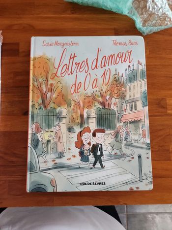 Bande dessinée : Lettres d'amour de 0 a 10