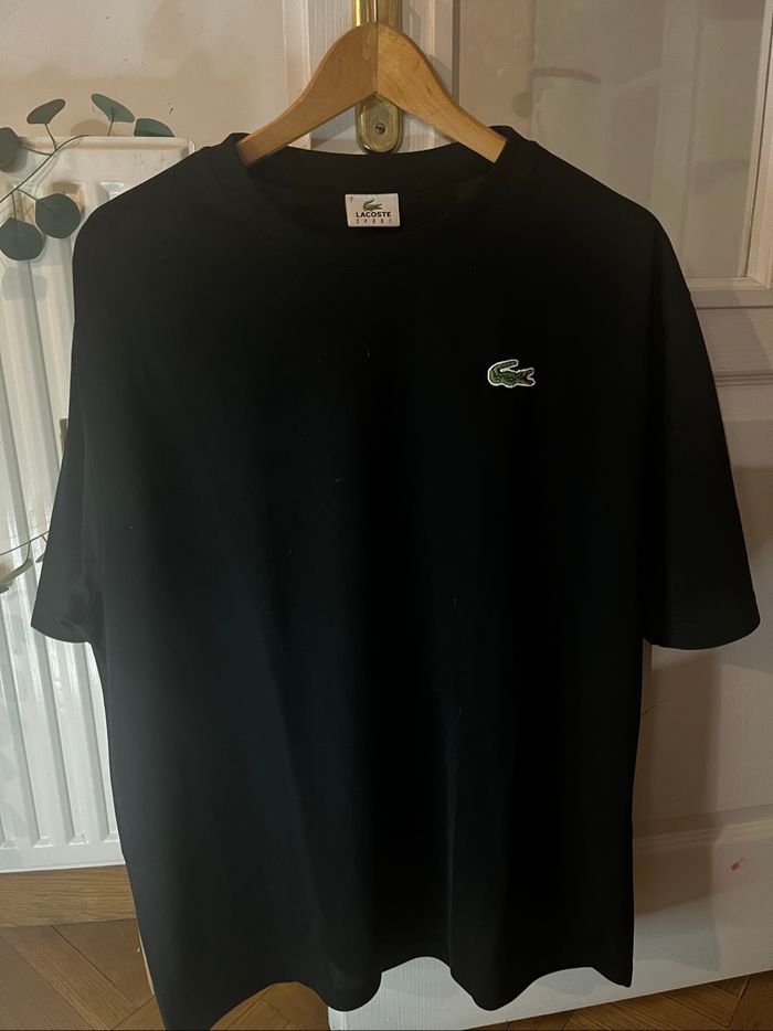 Polo Lacoste Sport noir - Taille 7 ou XXL