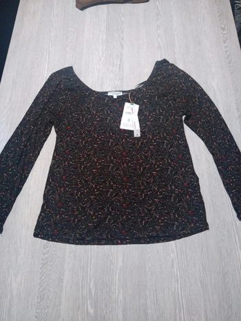 Haut bonobo longues manches multicolore taille m