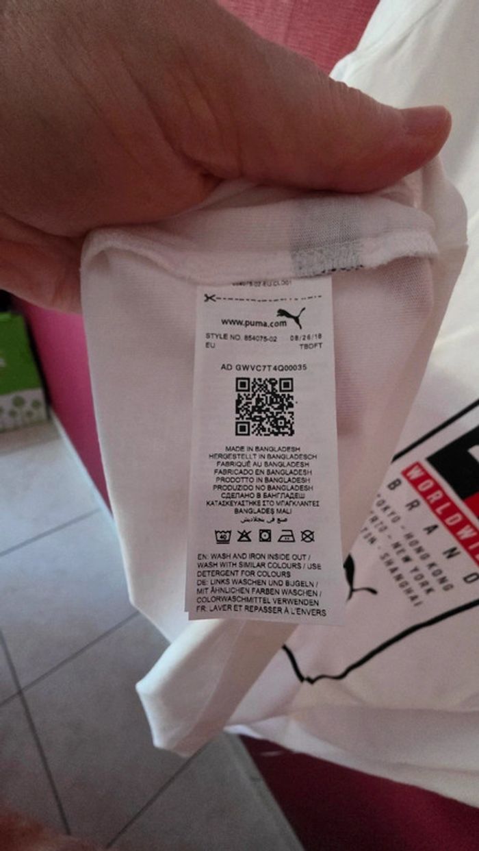 Tee shirt puma - photo numéro 4