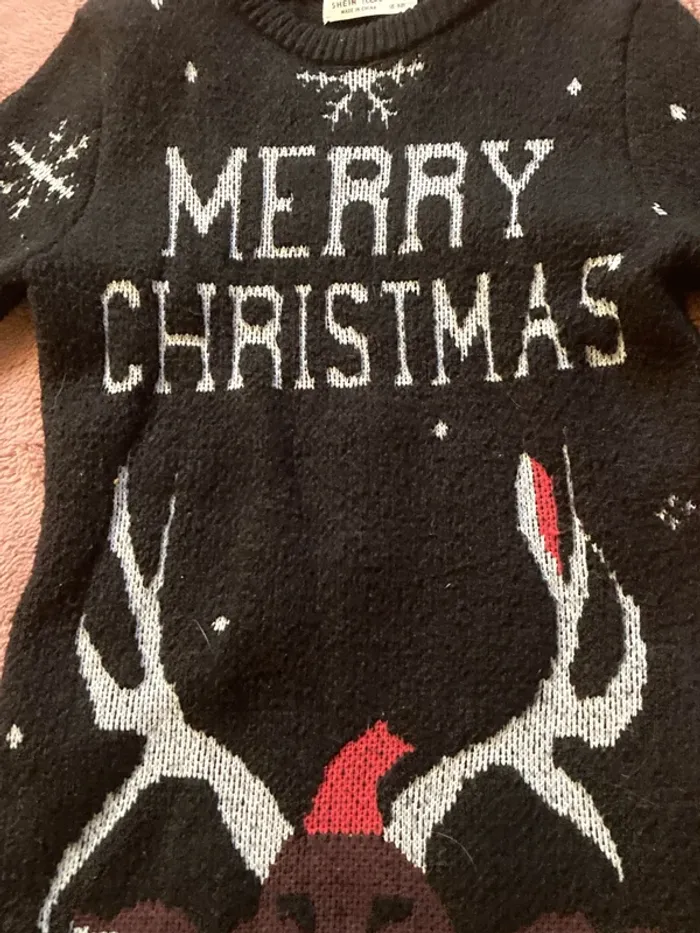 Robe pull merry christmas - photo numéro 4