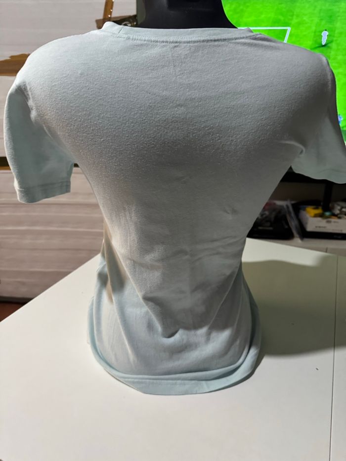 Teeshirt Adidas bleu turquoise taille Xs - photo numéro 2