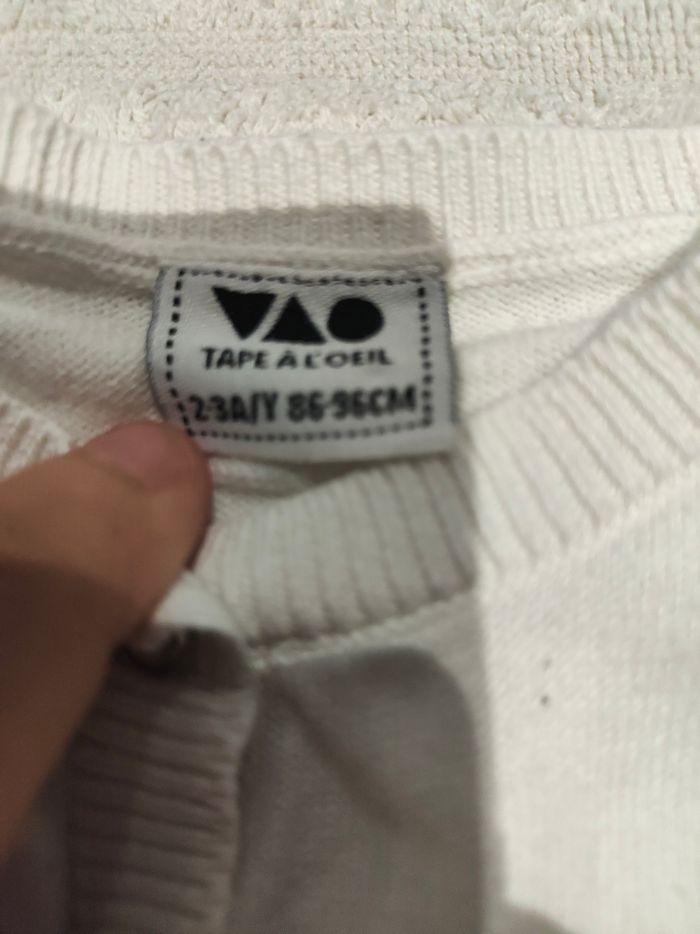Gilet blanc - photo numéro 2