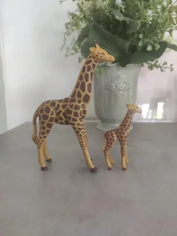 Playmobil girafe et girafon
