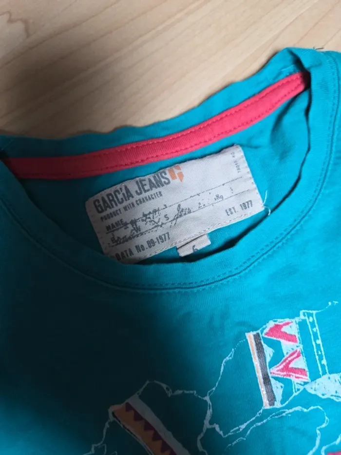 Tee shirt 6ans fille garcia jeans - photo numéro 2