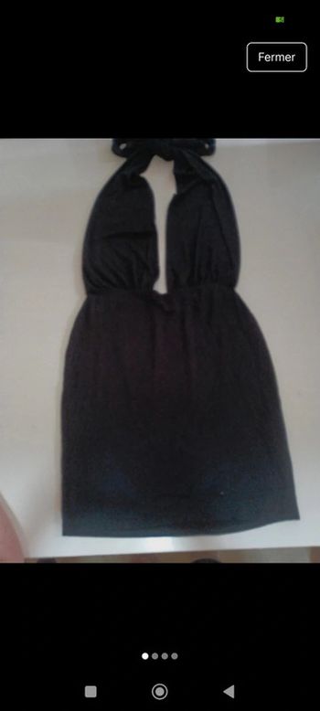 Robe dos nu femme à nouer Asos taille 38 rétro vintage