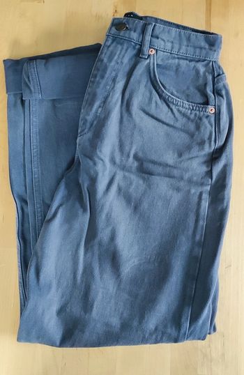 Jean mom gris/reflets lilas Asos
