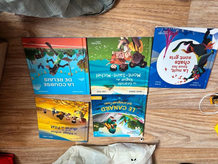 Lot 5 livres