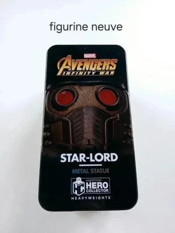Hero Collector Eaglemoss Marvel Heavyweights Collection Star Lord Metal Statue
