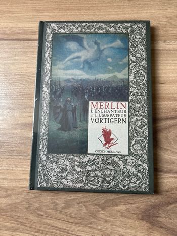 Livre Style Ancien «Merlin l’enchanteur et l’usurpateur Vortigern» Neuf sous Blister Codex Merlinvs