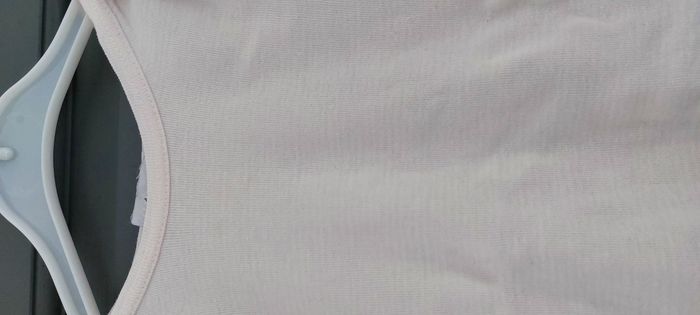 Maillot de corps / T-shirt BLEU ARDOISE fille rose pale - 4 ans - photo numéro 3