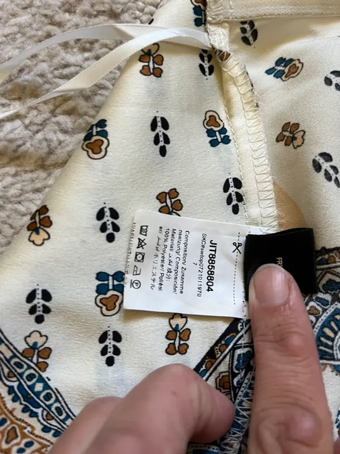 Haut bandeau à nouer - SHEIN - taille 36 - photo numéro 14