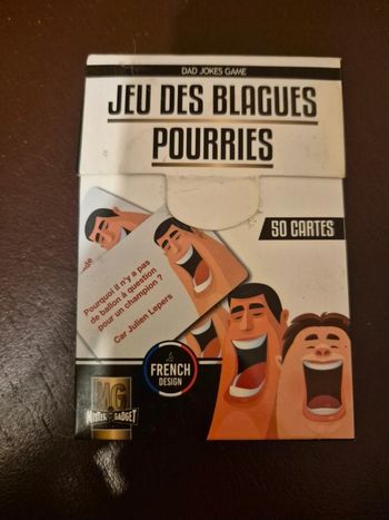 Jeu de cartes "blagues pourries"