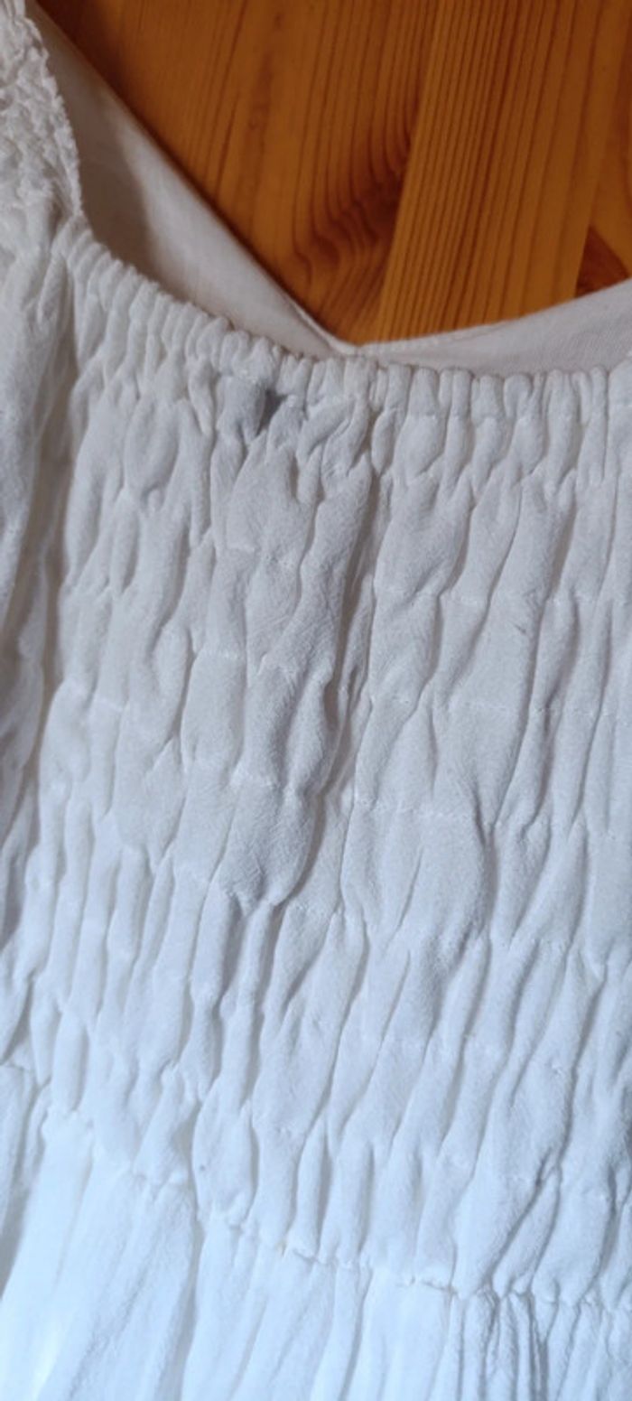 Petite robe blanche 100% coton - photo numéro 6