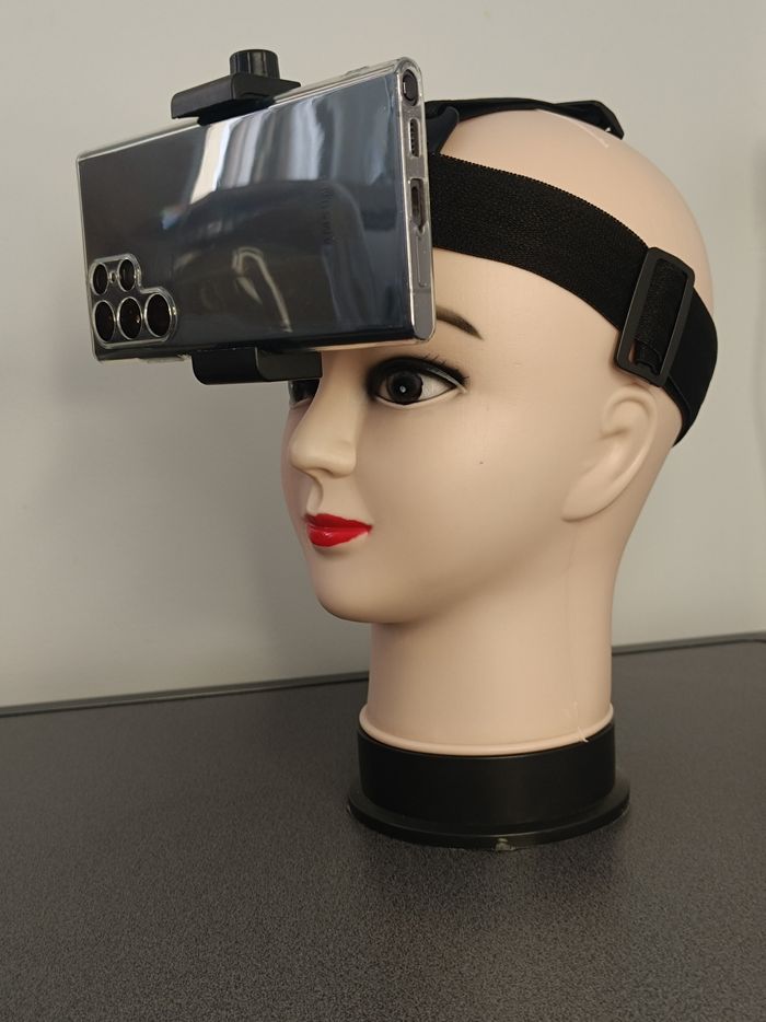 NEUF! Support de téléphone ajustable et sangle de tête - photo numéro 2