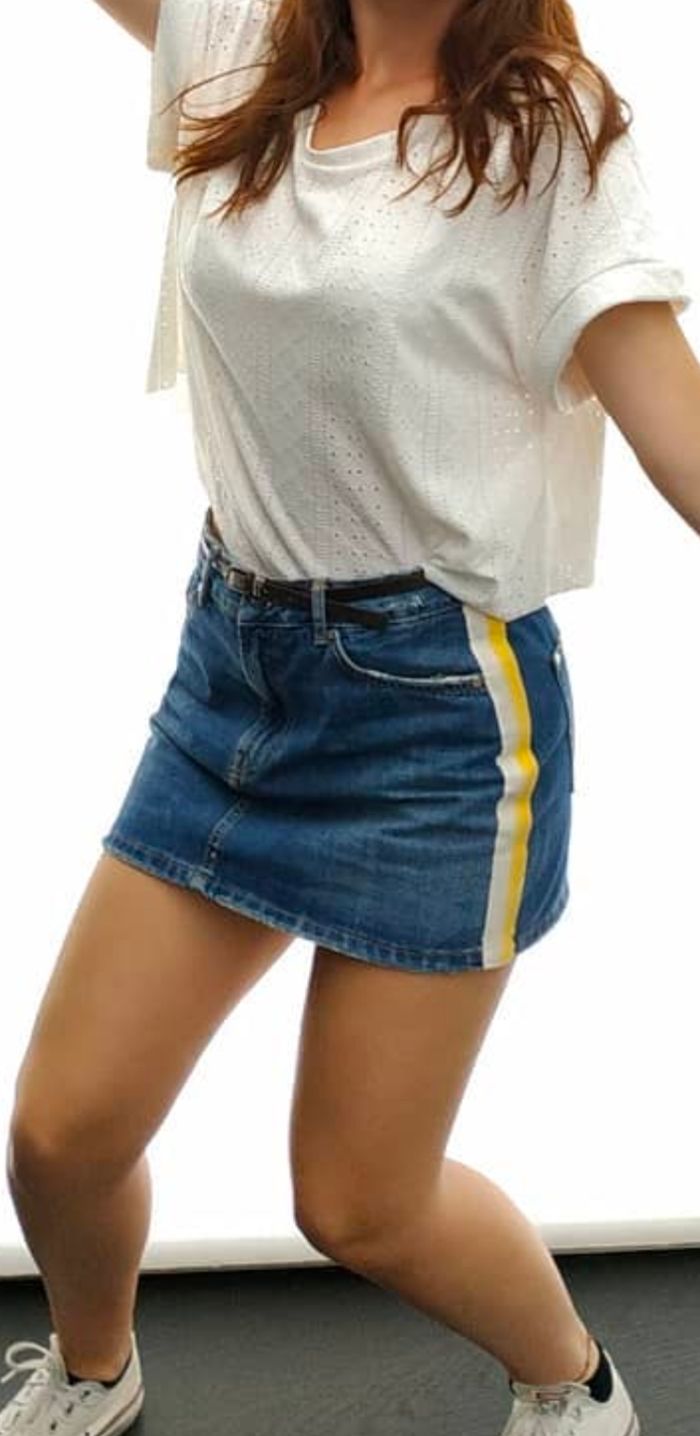 Jupe en jean