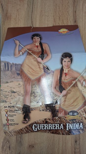 Déguisement femme indienne
