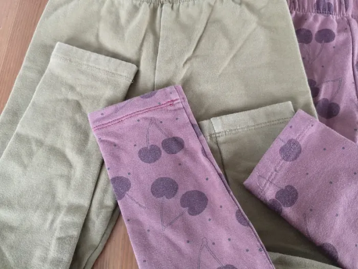 Lot 2 leggings hiver 3-4 ans - photo numéro 3