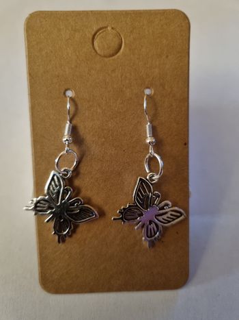 Boucles d'oreilles Papillon