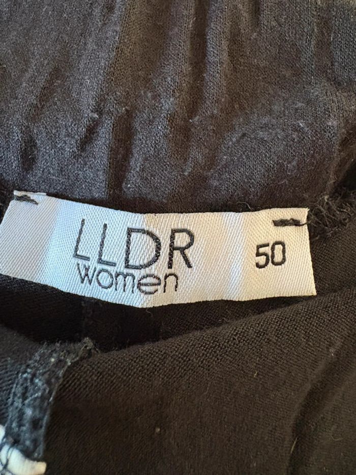 Pantalon noir élastique fluide et ample grande taille 50 - photo numéro 3