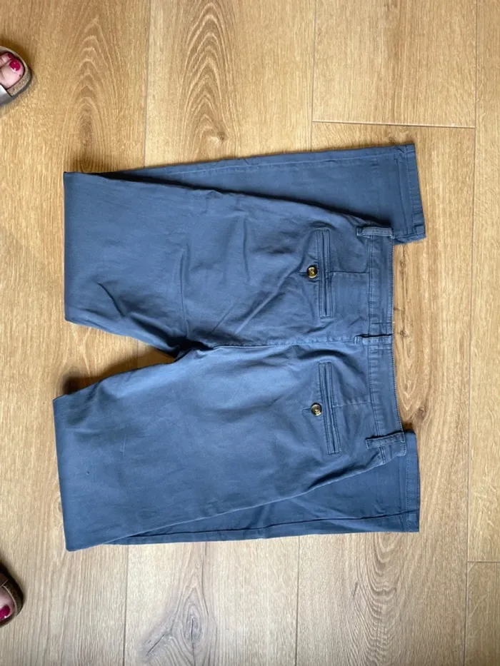 Chino bleu pétrole - photo numéro 5