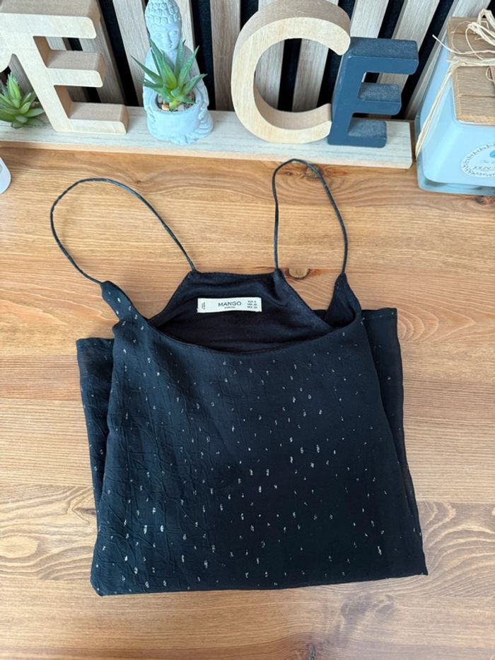 Débardeur Mango noir