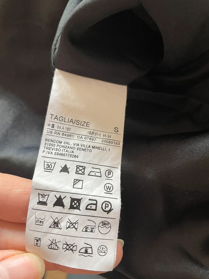 Robe noir Benetton - photo numéro 5