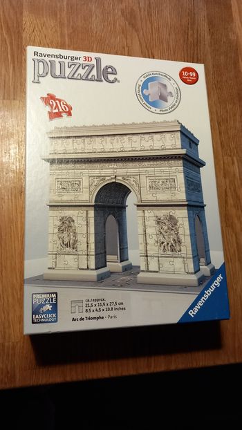Puzzle 3D l'Arc de Triomphe