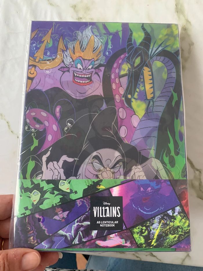 Notebook lenticulaire Disney Villains - photo numéro 2