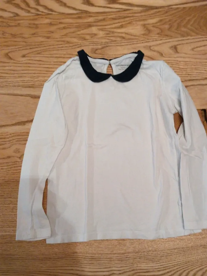 Lot 2 T-shirts manches longues - photo numéro 2