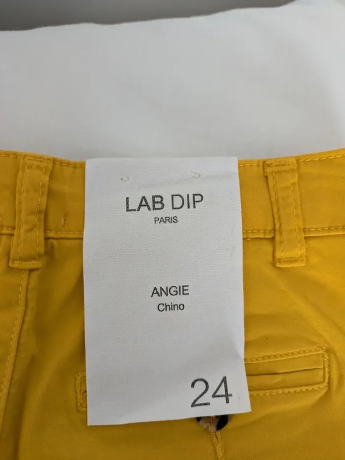 Pantalon neuf jaune - Lab Dip - taille 24 (FR34) - photo numéro 6